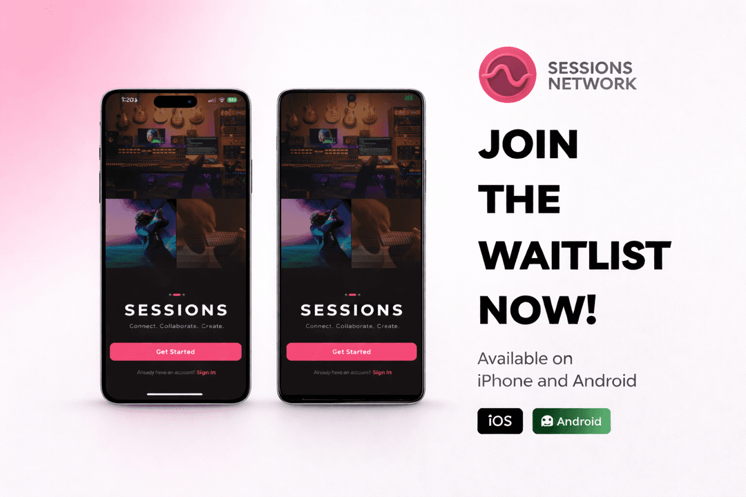 Sessions app on iPhone